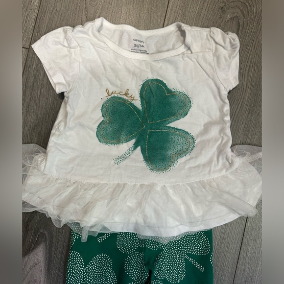 St paddy’s day little girl outfit size 3t - Picture 4 of 5